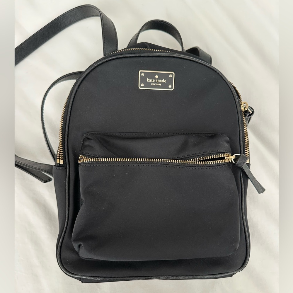 Kate Spade Backpack with Gold Details - Picture 2 of 9